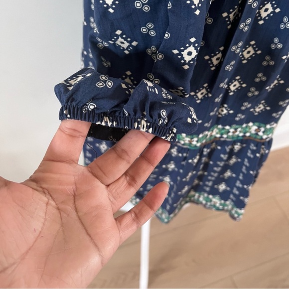 Nurture by Westbound Embroidered Long Sleeve Tunic Dress | Size Petite Large| - Picture 5 of 7